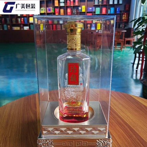 亚克力透明酒盒  新款亚克力透明酒盒厂家
