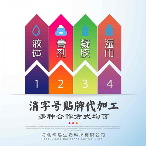 河北消字号代加工消字号贴牌消字号代工湿巾抑菌液膏凝胶OEM