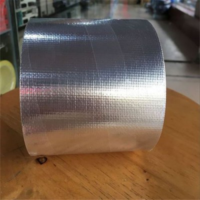 铝箔玻纤布胶带 管道保温铝箔玻纤布胶带 玻纤布铝箔胶带