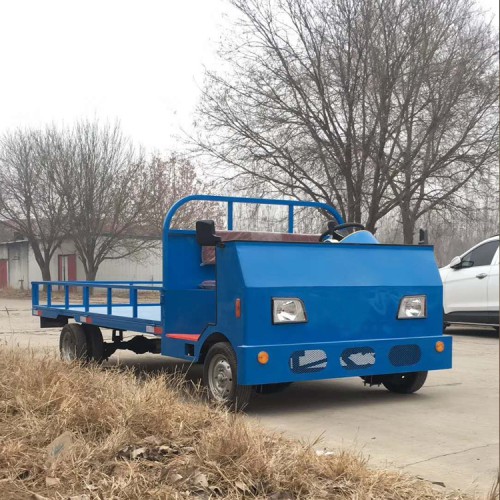 工业电动搬运车  货物转运周转车  电动平板车