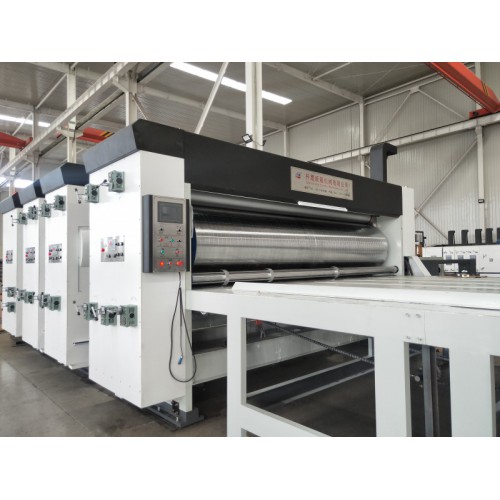 仟晟—800版辊链条送纸三色免版模切印刷机