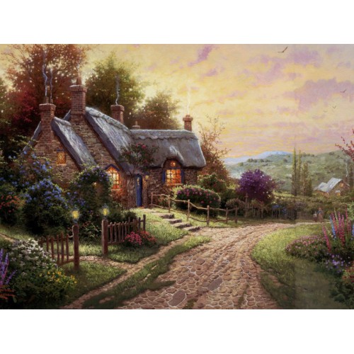 大幅风景油画 风景油画