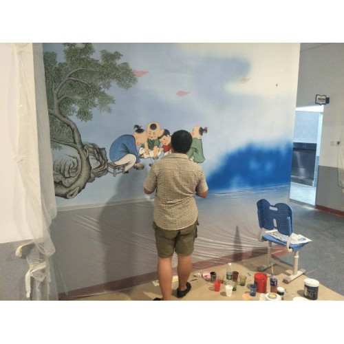 古建彩绘 古建彩绘设计 文艺古建彩绘设计