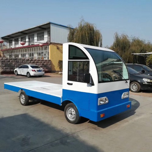 电动厂区搬运车  建筑工地电动平板车