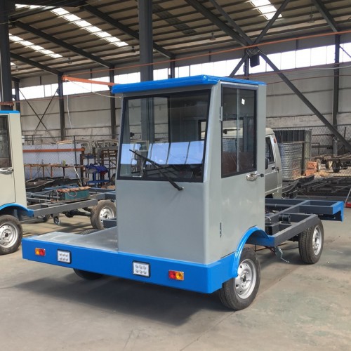 电动平板拉货车  生产建筑搬运车  工地仓库拉货电瓶车