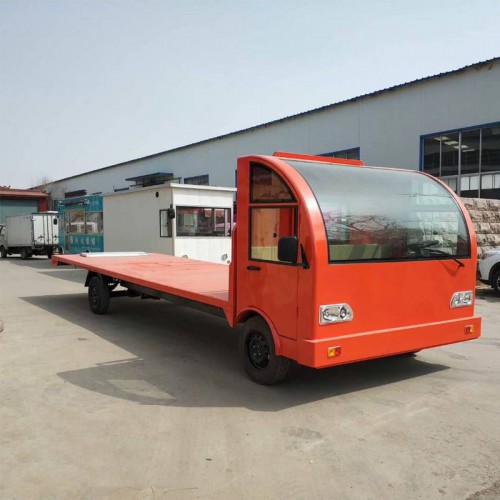 电动厂区搬运车  建筑工地电动平板车  电动送货车