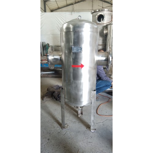 立式旋风内螺纹精密型水汽分离器设备DN150防腐蚀耐高温