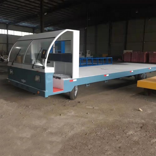 电动平板车  工厂车间中转车  仓库拉货搬运车