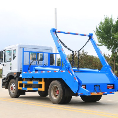 东风8方地面斗地坑斗式摆臂垃圾车