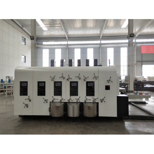 中速三色印刷开槽加圆压圆模切机