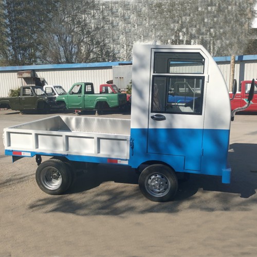 厂区搬运车  建筑工地电动平板车  电动送货车