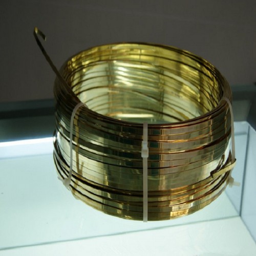 扁铜线 H65国标环保黄铜扁线 四方黄铜线供应