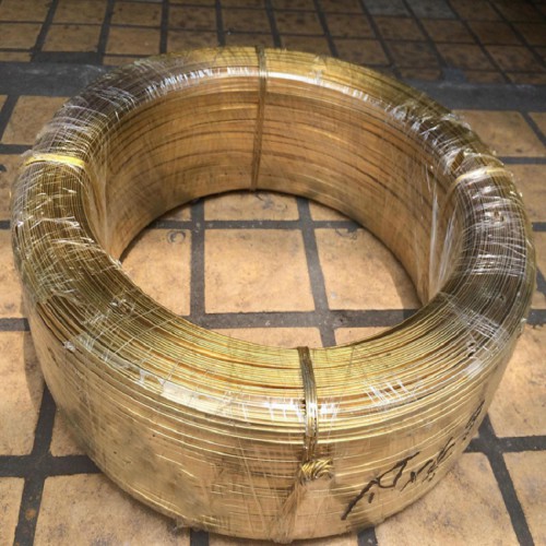 供应插头插脚用黄铜扁线 H62 H65 H70黄铜线