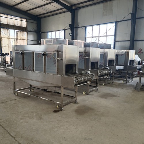 义康制造  药材烧毛机  辣椒烧皮机  燃气燎毛烤毛机