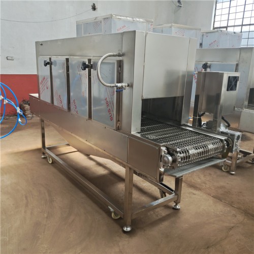 义康牌 连续式烧毛机  燃气烧毛机  猪脚烤毛机