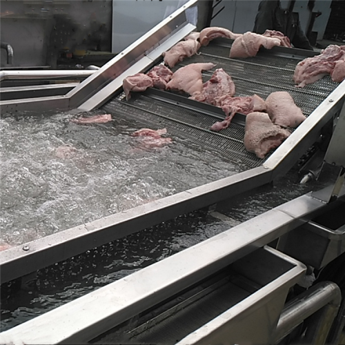 鸡鸭解冻化冻机  鸡爪快速解冻线  肉制品缓化机器