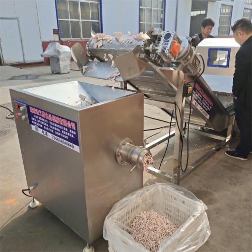 义康牌 自动绞肉馅机器  冷冻肉绞肉机  鸡肉肠绞肉机