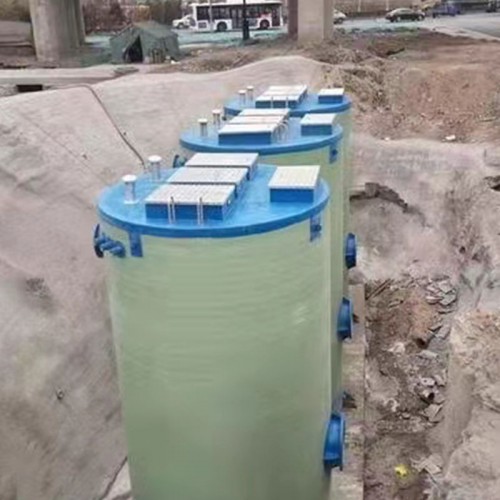 一体化泵站 一体化预制泵站 玻璃缸化粪池