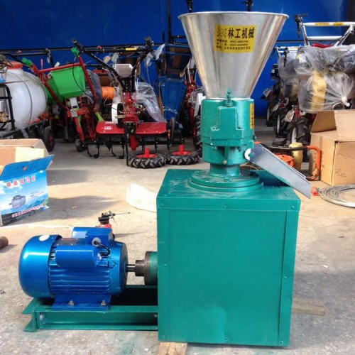 鸡饲料机器鸭鹅饲料颗粒机玉米草粉花生壳加工造粒机