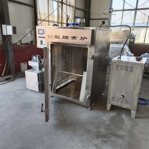 烟熏箱 腊肠熏烤箱  猪头肉熏肉箱 义康食品机械