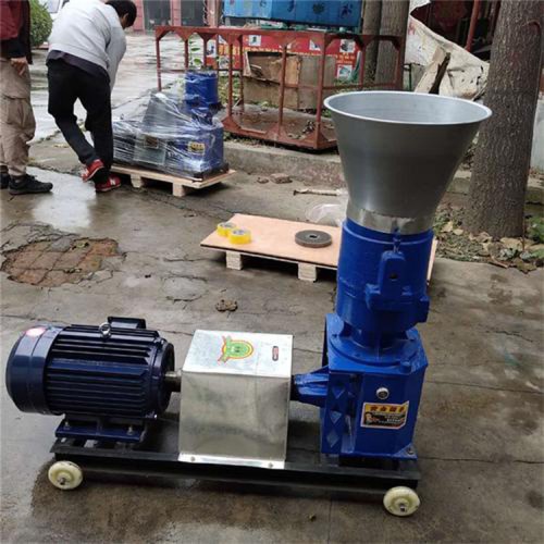 饲料颗粒机出料均匀粗细长短可调饲料加工设备型号齐全