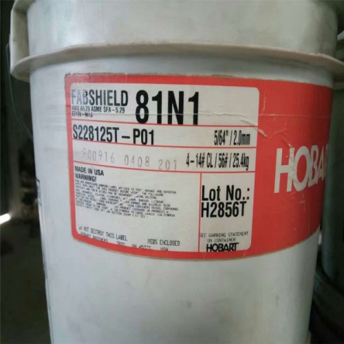 美国赫伯特81N1管道焊丝 E71T8-Ni1J管道药芯焊丝
