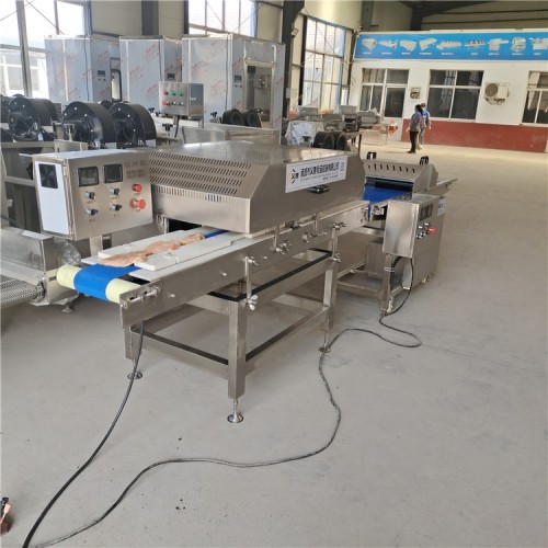 义康牌  鸡肉切片机  鸭脯肉片机  鲜肉切片设备