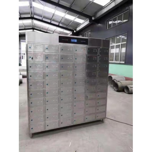 多格不锈钢消毒碗柜 食堂餐具柜 员工储物柜