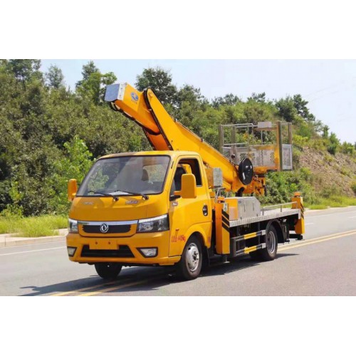 东风途逸蓝牌国六高空车 高空作业车厂家