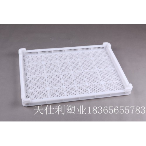 食品级耐高温网格风干盘 塑料烘干晾晒盘厂家