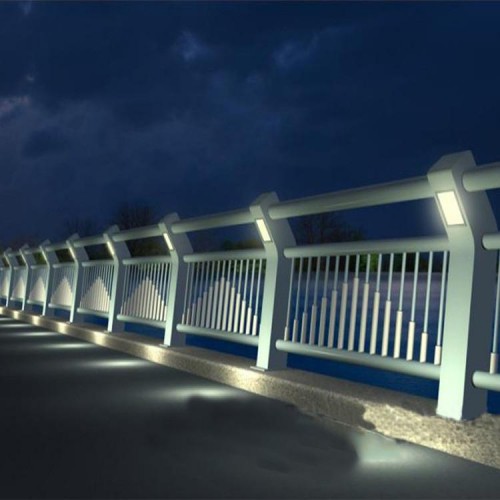 道路灯光护栏    河道景观栏杆
