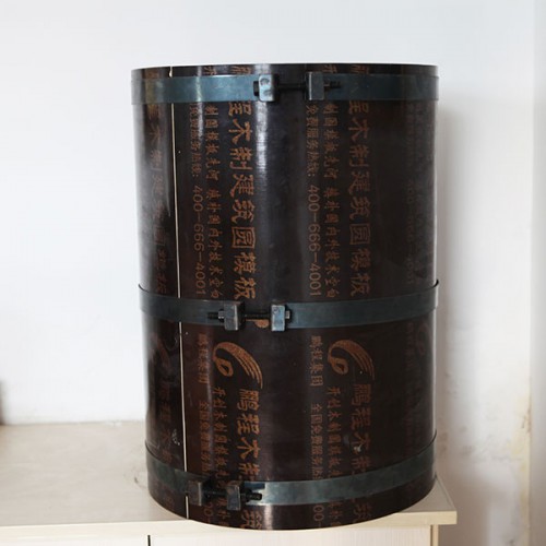 圆柱木模板制造厂 定型圆柱木模板厂家