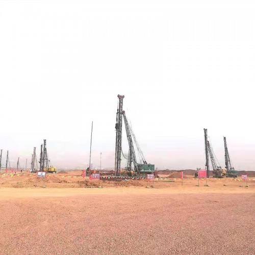 50万/吨煤焦油 全馏分加氢制环烷项目锤击沉管碎石挤密桩工程