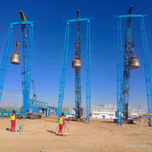 高品质芳纶原料项目强夯工程