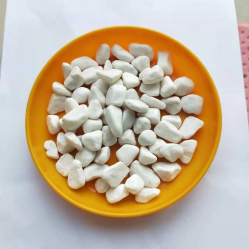 机制卵石 白色机制卵石 白色卵石批发