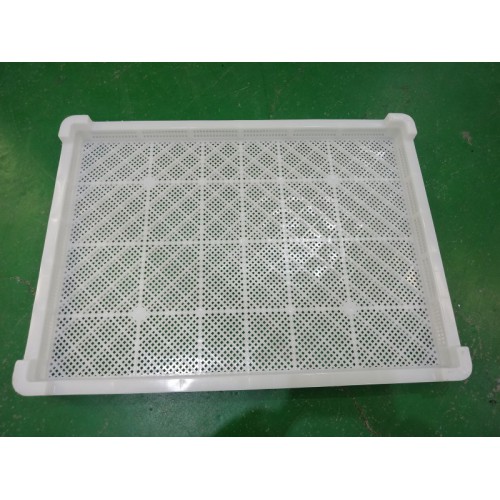 冷冻盘加厚大号长方形塑料方盘养殖冷冻浅盘