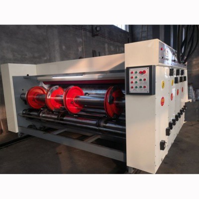 水墨印刷机 链条送纸双色模切机