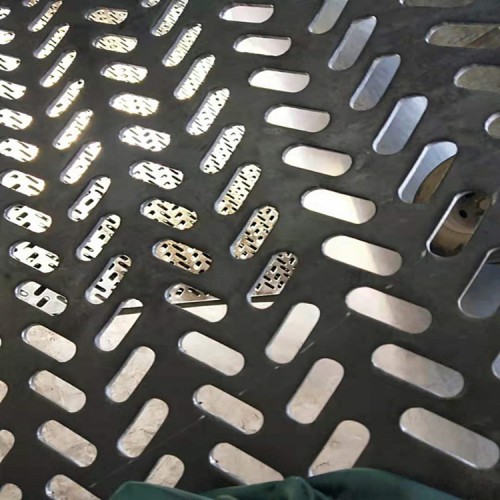 长圆孔冲孔板 筛网冲孔板 金属筛网冲孔板