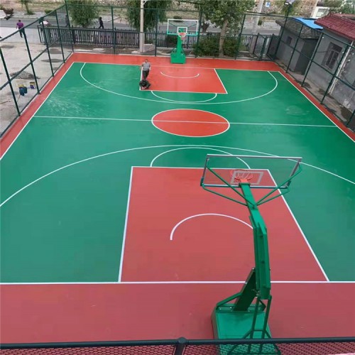 篮球场硅PU