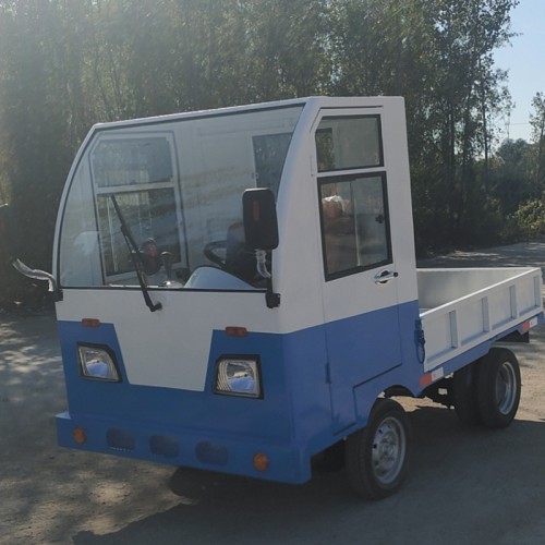 仓库运输电动平板车  电动平板工具车   厂区转运车