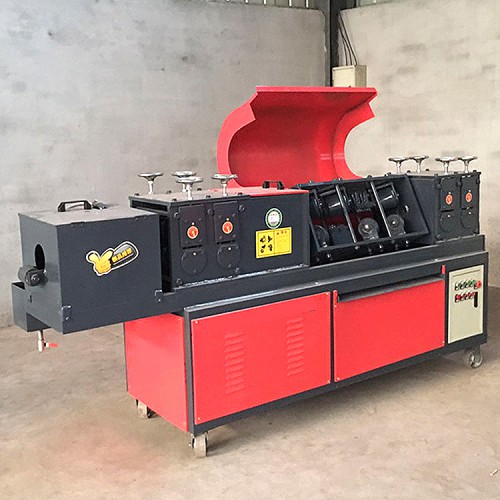 钢管除锈刷漆一体机 钢管调直除锈刷漆一体机