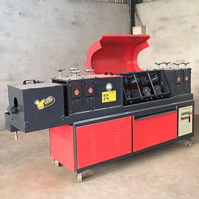 钢管除锈刷漆一体机 钢管调直除锈刷漆一体机