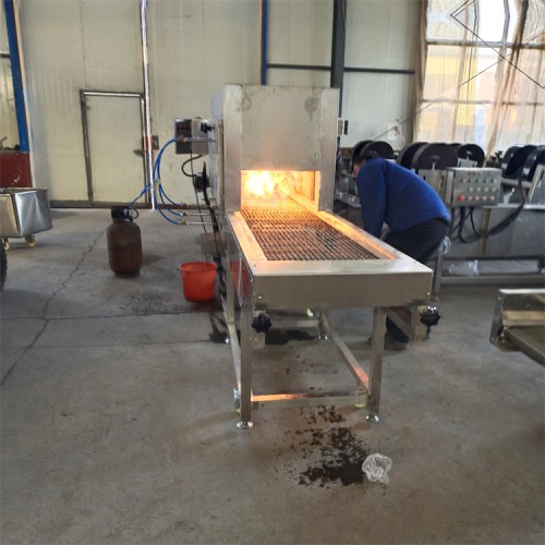 烧椒机  辣椒烧皮机  鲜辣椒烧皮设备