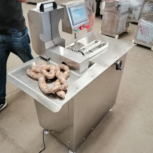 肉肠扎线机 全自动扎线机  红肠自动扎线机  义康食品机械