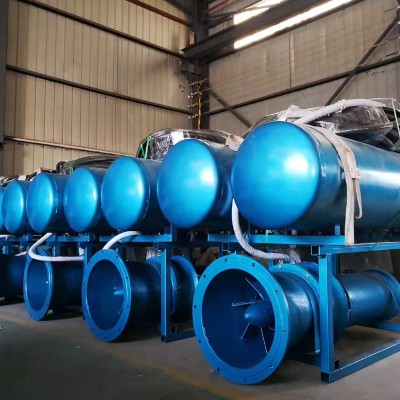 雪橇式井筒式潜水轴流泵漂流轴流泵