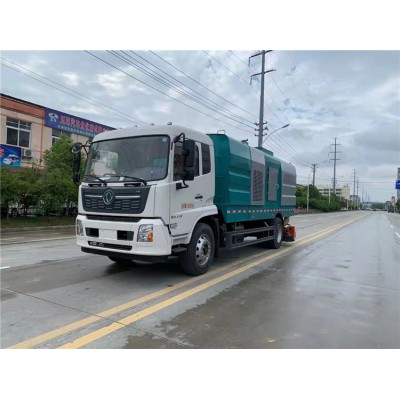 重汽豪沃洗扫车 16吨多功能扫路车 马路清扫车 扫地车厂家