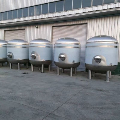大型不锈钢储存罐 不锈钢储存罐 白钢罐