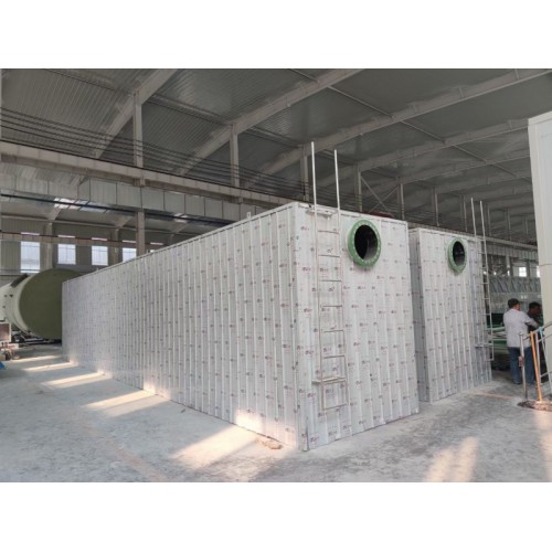 生物除臭箱   玻璃钢保温废气处理