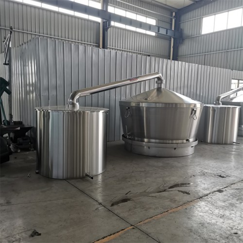 湿料自动化酿酒设备 稀料蒸馏白酒设备 全自动烤酒机厂家