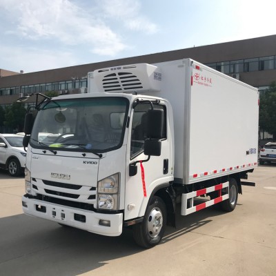 冷藏车厂家 庆铃五十铃KV100冷藏车 4.2米蓝牌车型
